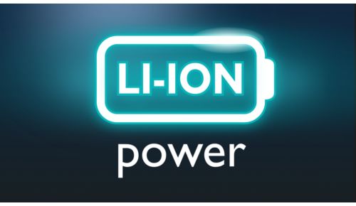 40 Minuten kabellose Verwendung nach 1 Stunde Ladezeit