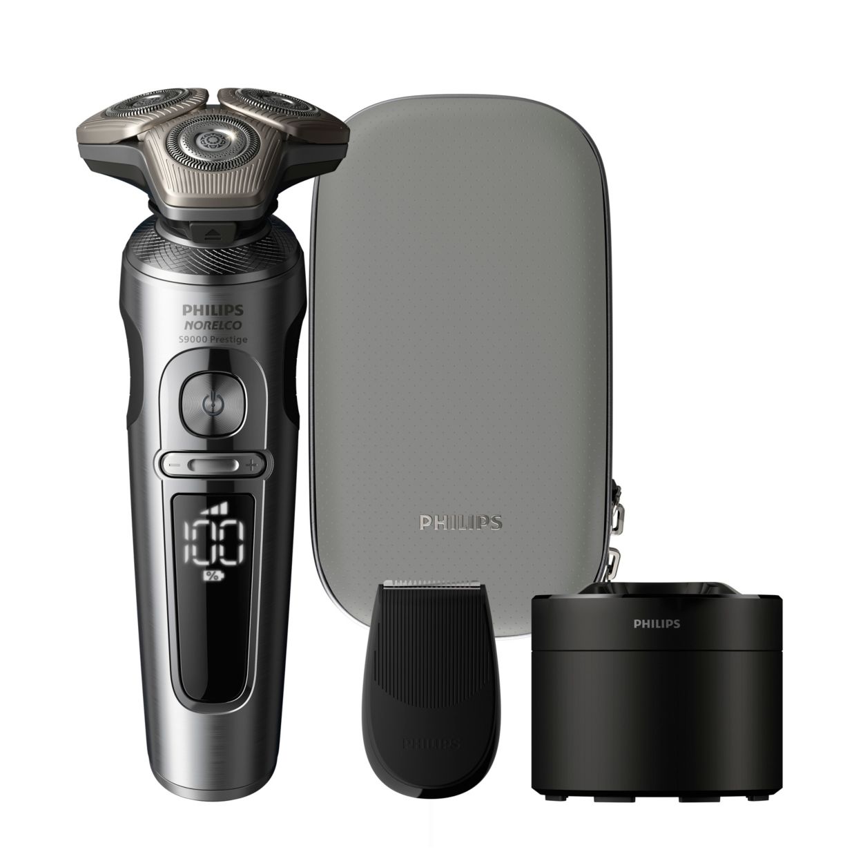 Shaver S9000 Prestige Wet & Dry Electric shaver with SenseIQ SP9841/84