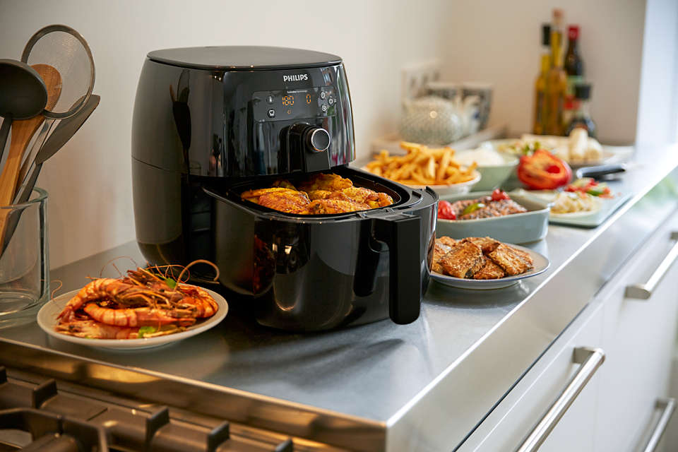 Airfryer Avance Digital, How to grill, Philips