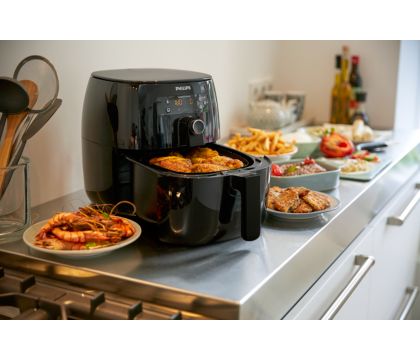 Philips Smart Airfryer XXL, Black, HD9861/99 - Cooking