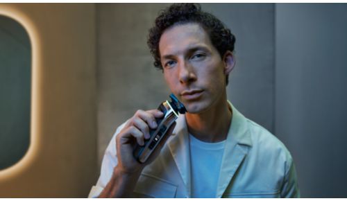 60 minuti di rasatura senza filo con una sola ricarica