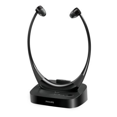 Wireless AudioBoost TV headphones