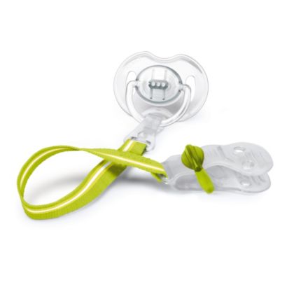Keeps the soother to hand