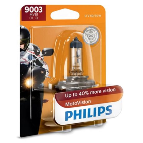 9003MVB1 MotoVision Motorcycle headlight bulb