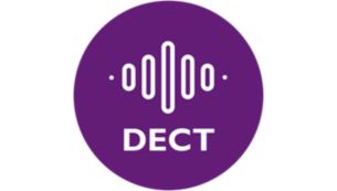 Technologie DECT zaručuje nulové rušení a 100% soukromí