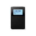 Splash-proof clock radio for every room