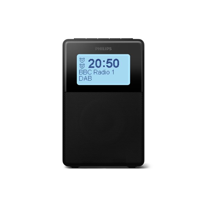 Splash-proof clock radio for every room