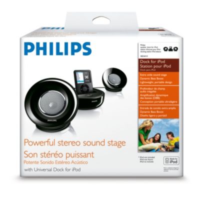 Powerful stereo sound stage