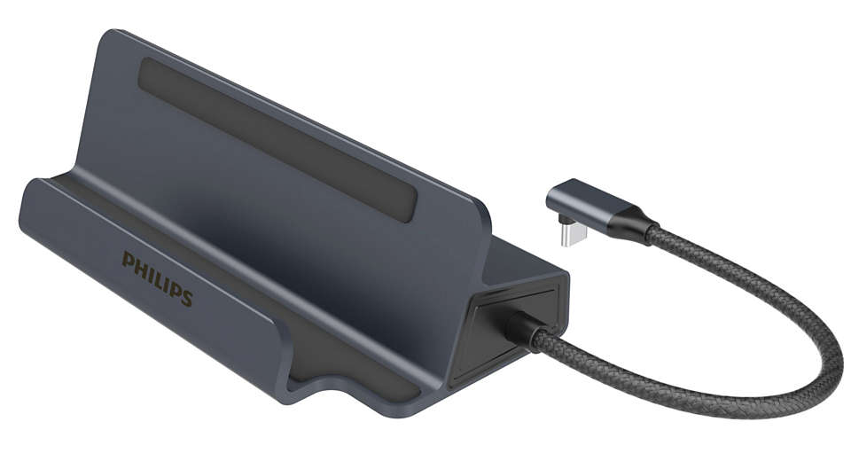 USB-C 插座集线器扩展到 6 端口迷你集线器。