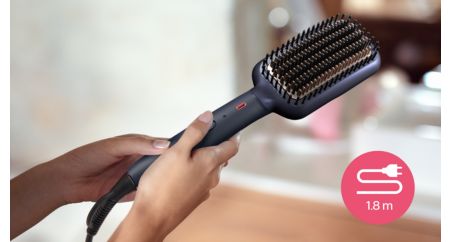 Cleaning straightening brush sales