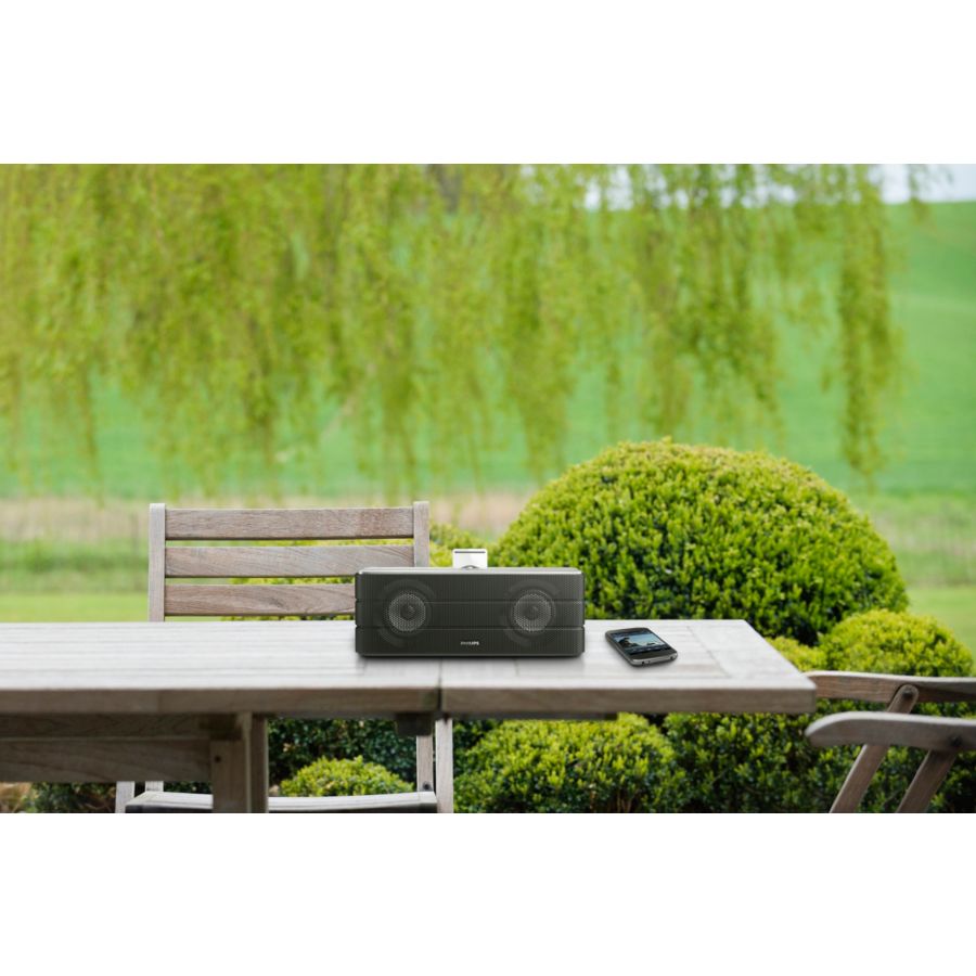 Stream your music and charge your Android phone