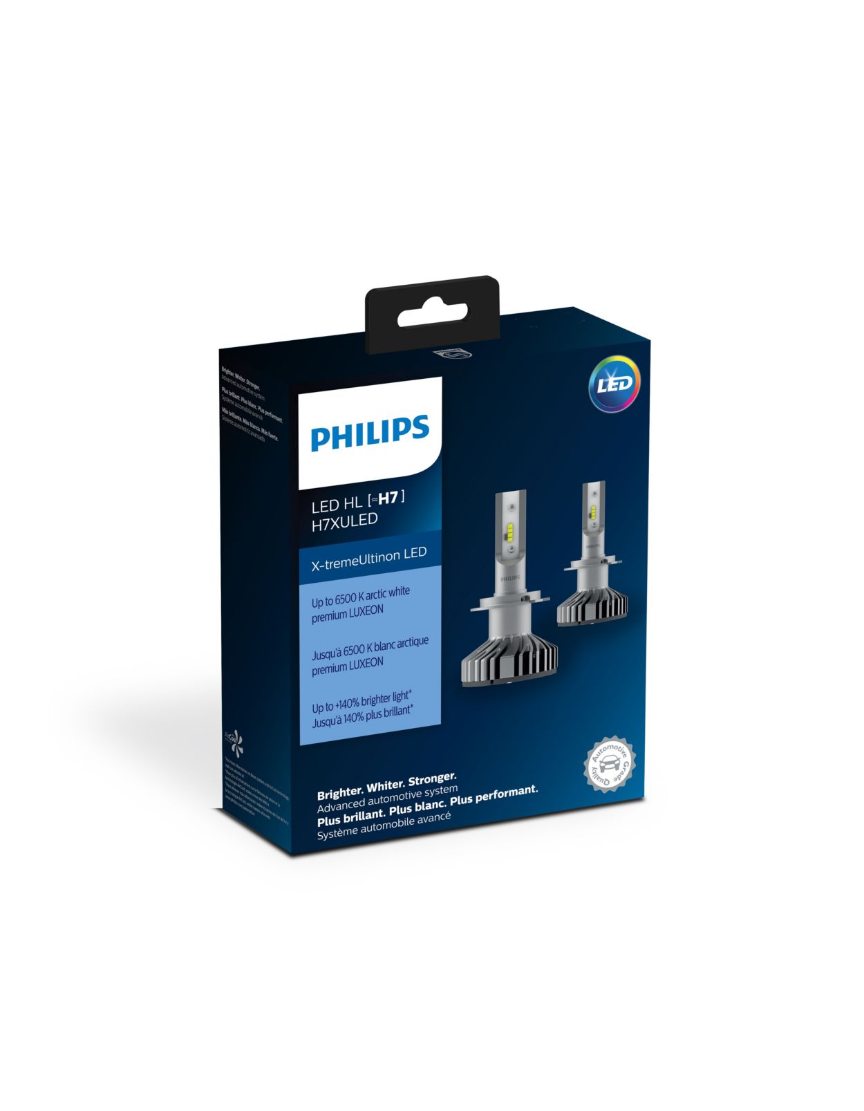 Kit Led Philips H7 Ultinon Essential 6500k Premium Premium