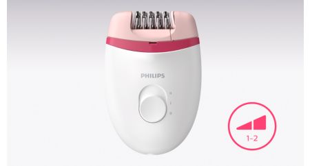 Buy Philips Satinelle Essential Corded Compact Epilator White - BRE255  Online in UAE