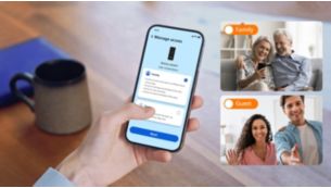 Simply share access anytime, anywhere