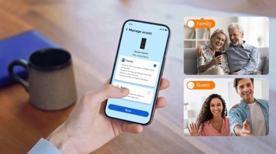 Simply share access anytime, anywhere