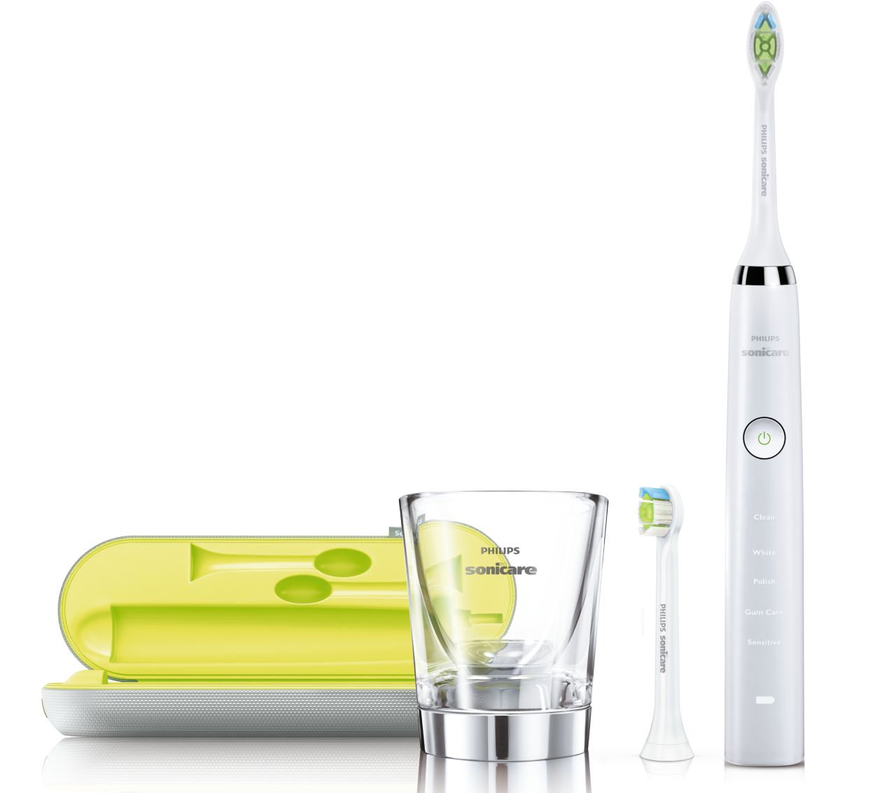 prioriteit jukbeen Geef rechten DiamondClean Sonische, elektrische tandenborstel HX9332/05 | Sonicare