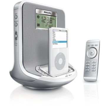 AJ300D Alarm Clock radio for iPod/iPhone