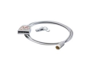 ECG Trunk Cable, 6-lead, bedside Trunk cable