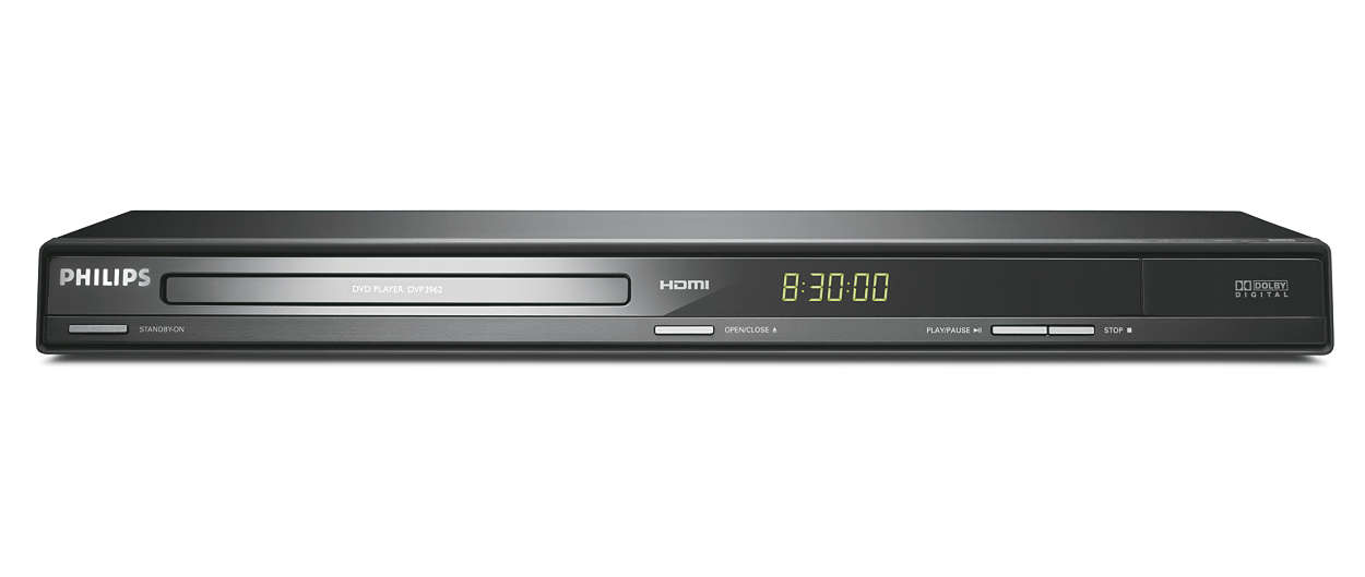 Lecteur DVD avec conversion à la résolution supérieure HDMI 1080i