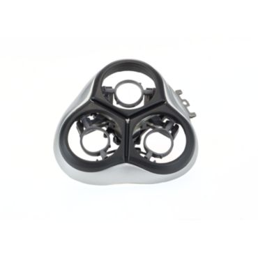 Shaving head holder and retaining frame