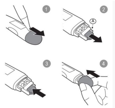 replace battery avent thermometer