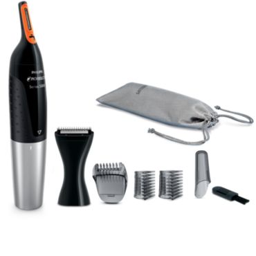 Philips Norelco Nosetrimmer 5100 Aparador p/ nariz, ouvido e sobrancelha Série 3000