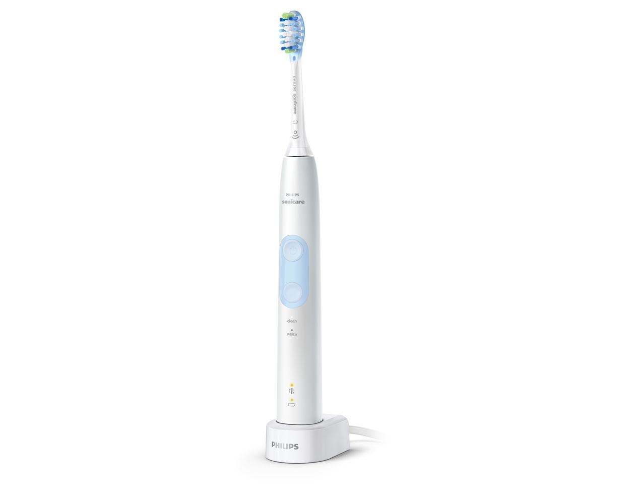 Optimal Clean Rechargeable electric toothbrush HX6829/77 | Sonicare