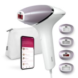 Philips Lumea IPL 8000 Series IPL hair removal device: be hair-free for longer