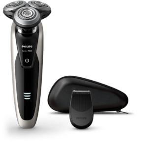 Shaver series 9000 Afeitadora eléctrica para uso en seco y húmedo