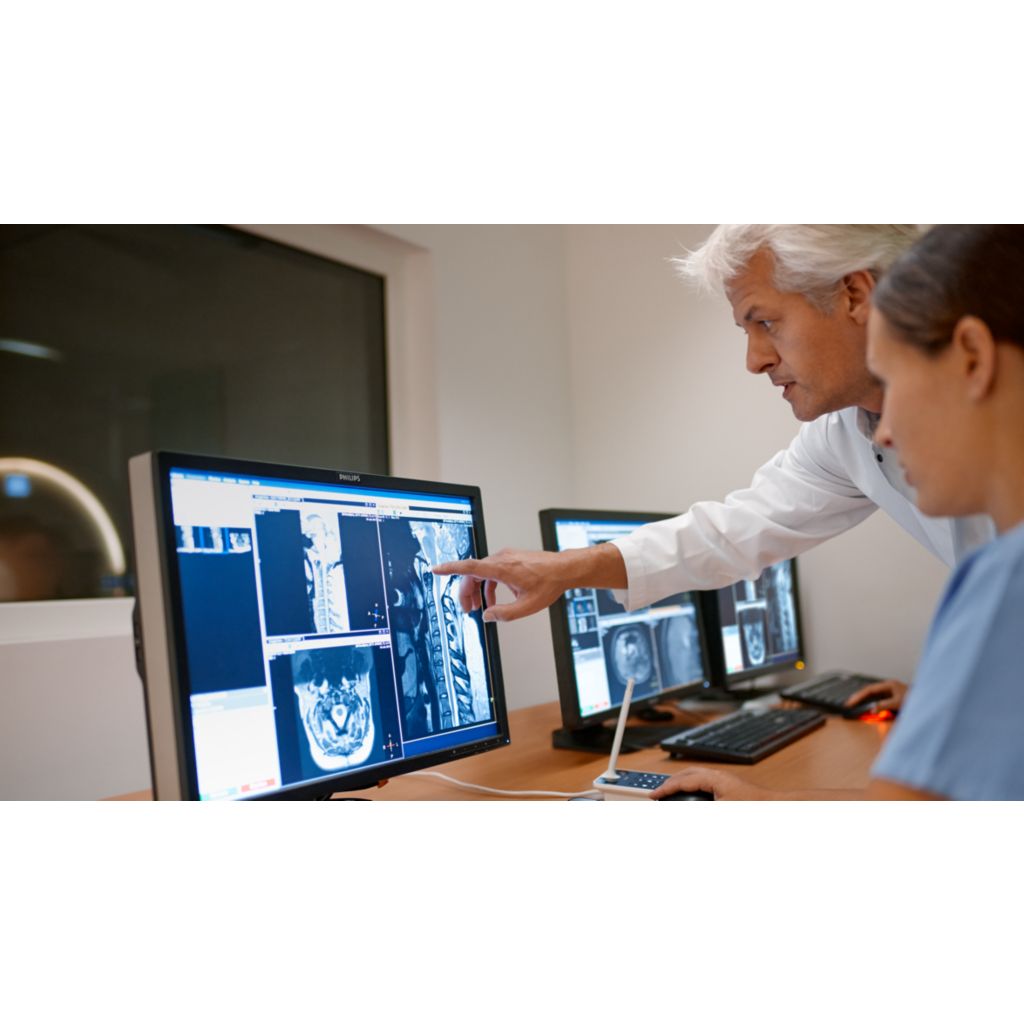 Up to 50% faster MRI exams with virtually equal image quality²