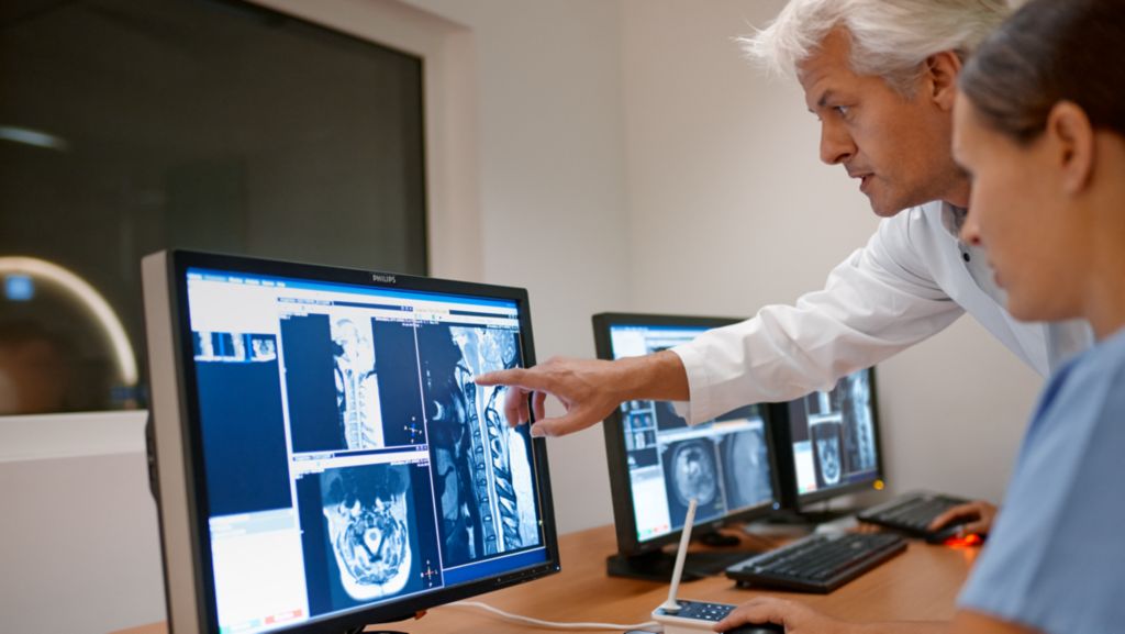 Up to 50% faster MRI exams with virtually equal image quality²
