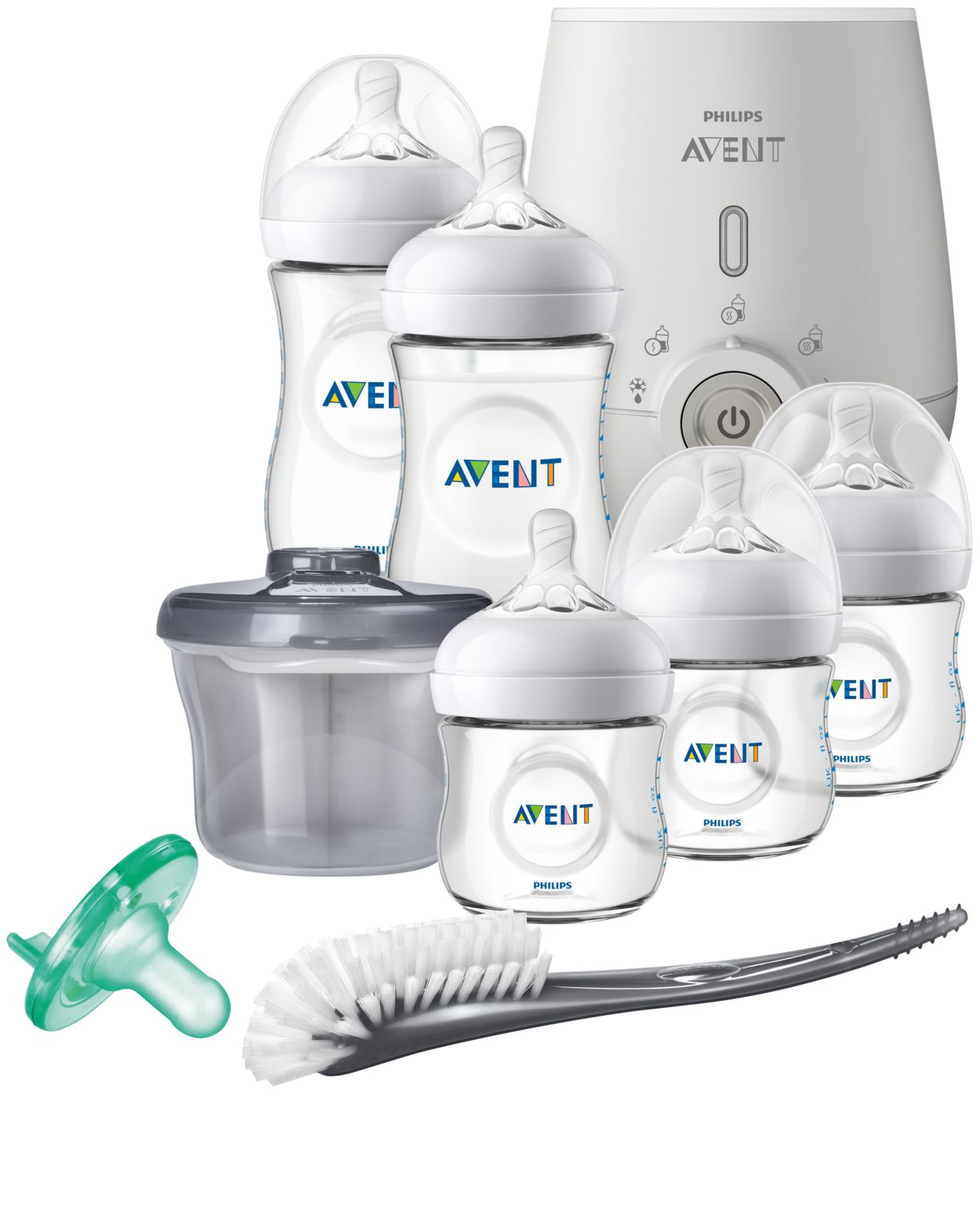 Philips Avent Baby Bottle and Nipple Brush Gray 