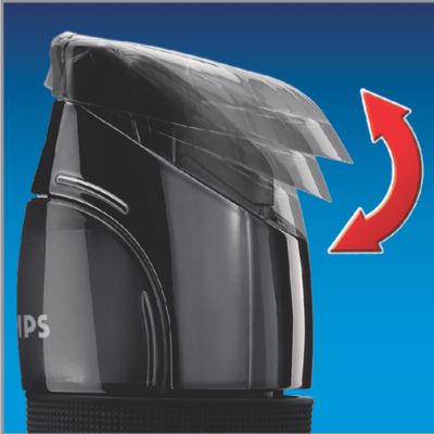 Contour-following comb for speed and comfort