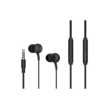Headphone in-ear dengan mikrofon