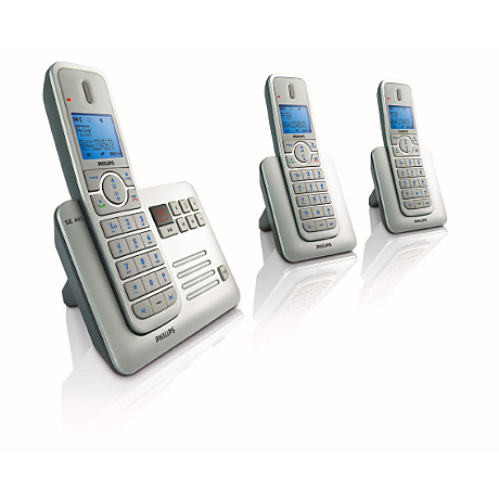 SE4453S/05  Cordless phone answer machine