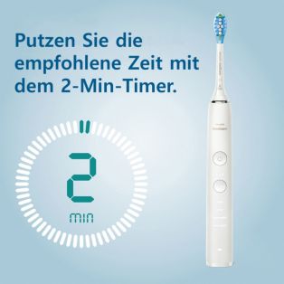 Sonicare DiamondClean 9000 Elektrische Schallzahnbürste mit App - Weiß