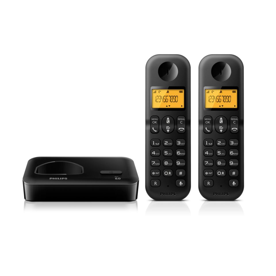 Ripley - TELEFONO FIJO PHILIPS D1502B/44