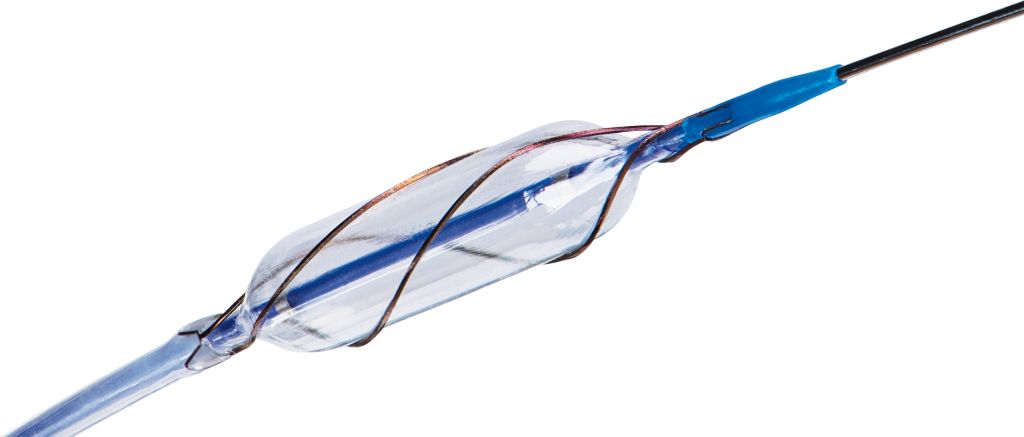 Peripheral angioplasty scoring balloon. Maximize gain. Minimize risk.
