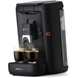 Philips Senseo Original Plus Cafetera de Monodosis, Negra, Selección de  Intensidad, Tecnología Coffee Boost, Hecha con Plástico Reciclado, CSA210/61