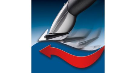Contour following comb for speed and comfort