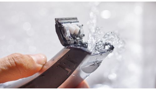 Einfache Reinigung und Verwendung, auch unter der Dusche