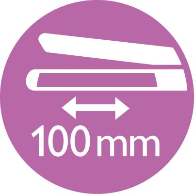 Placas largas para un alisado rápido y fácil