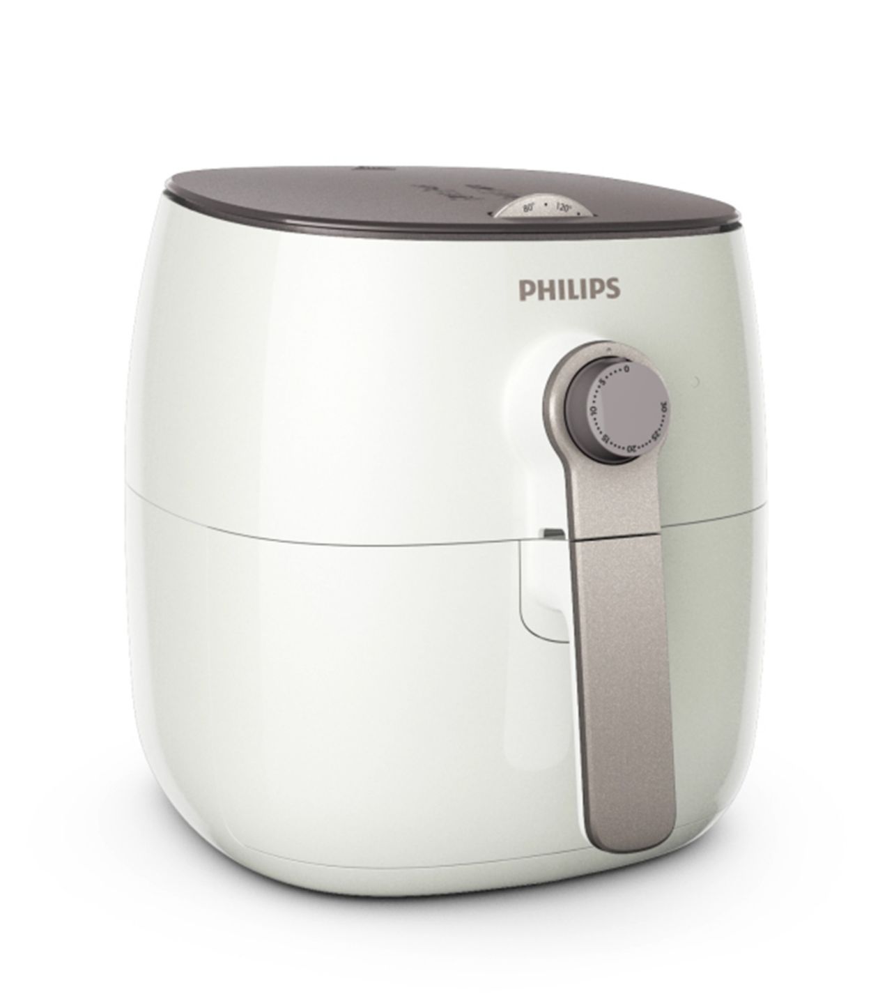 Philips Air Fryer Original Healthy with 75% Less Fat, Black 