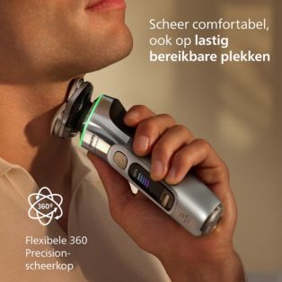 i9000 Prestige Ultra Wet&Dry elektrisch scheerapparaat met SkinIQ Pro