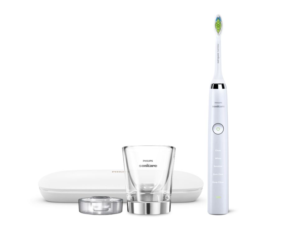 Een hekel hebben aan grond Artiest DiamondClean Sonic electric toothbrush HX9331/43 | Sonicare