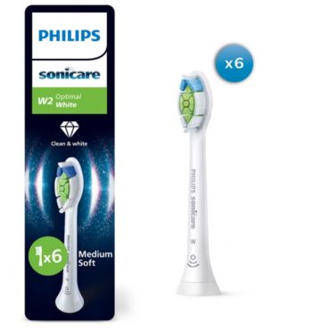 Philips Sonicare Optimal White Balení 6 ks hlavic kartáčku