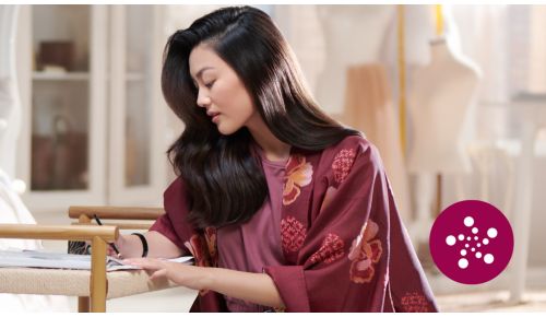 Cuidado iónico avanzado para un cabello brillante y sin encrespado