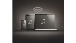Bluetooth aptX® para transmissão de música sem fios