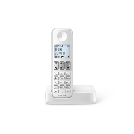 D2301W/FR  Téléphone fixe sans fil