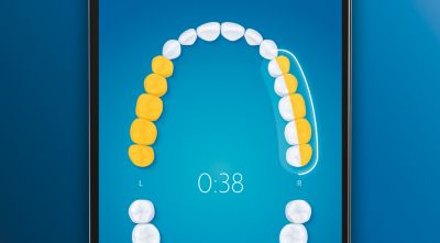 Primena apie praleistas vietas, kad išsivalytumėte 100 %